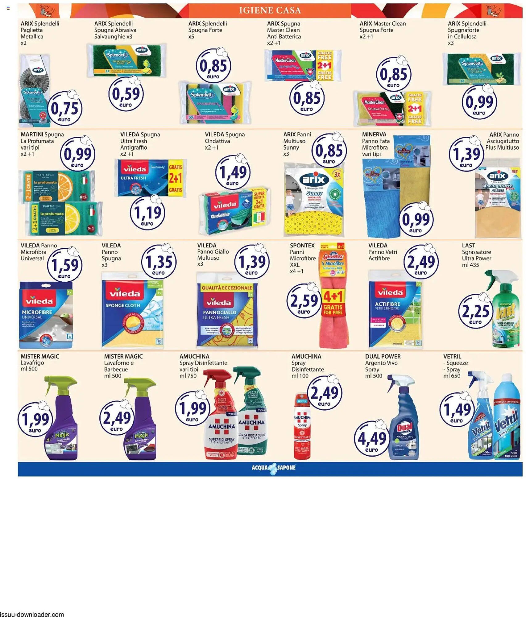 Volantino Acqua &amp; Sapone (2026-04-09 - 2026-04-19)