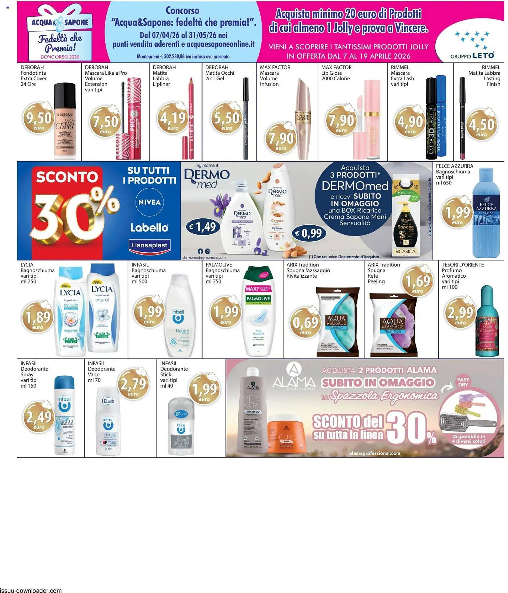 Volantino Acqua &amp; Sapone (2026-04-09 - 2026-04-19)