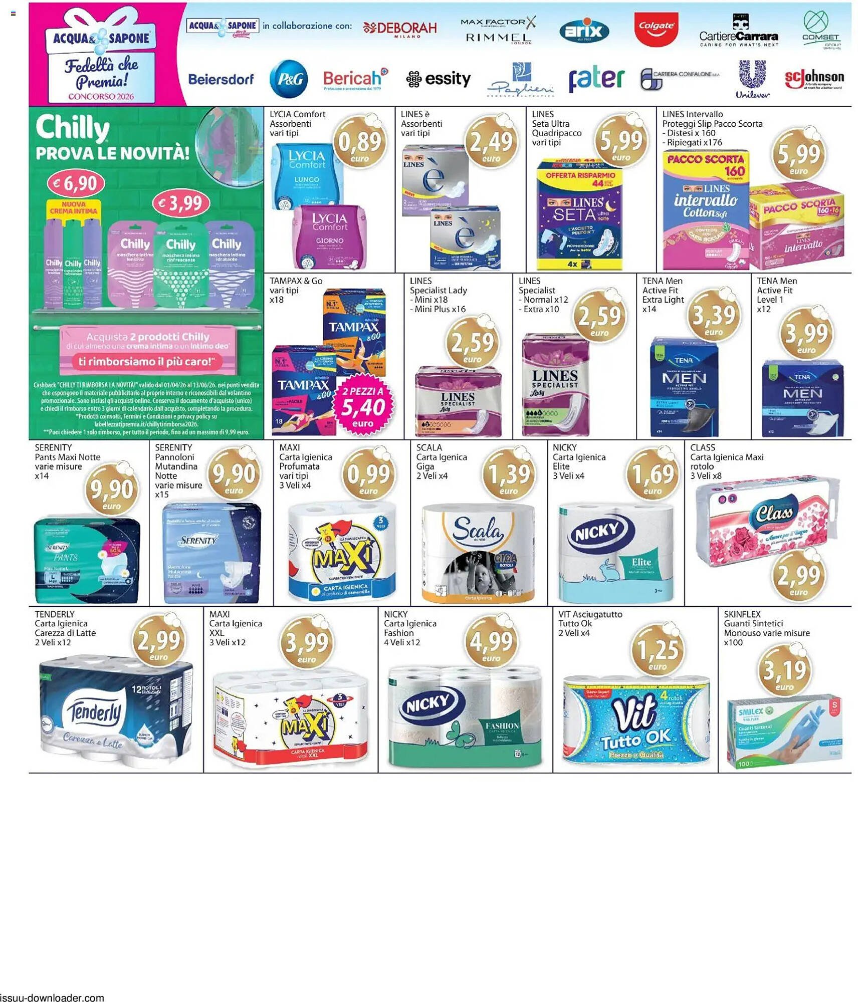 Volantino Acqua &amp; Sapone (2026-04-09 - 2026-04-19)