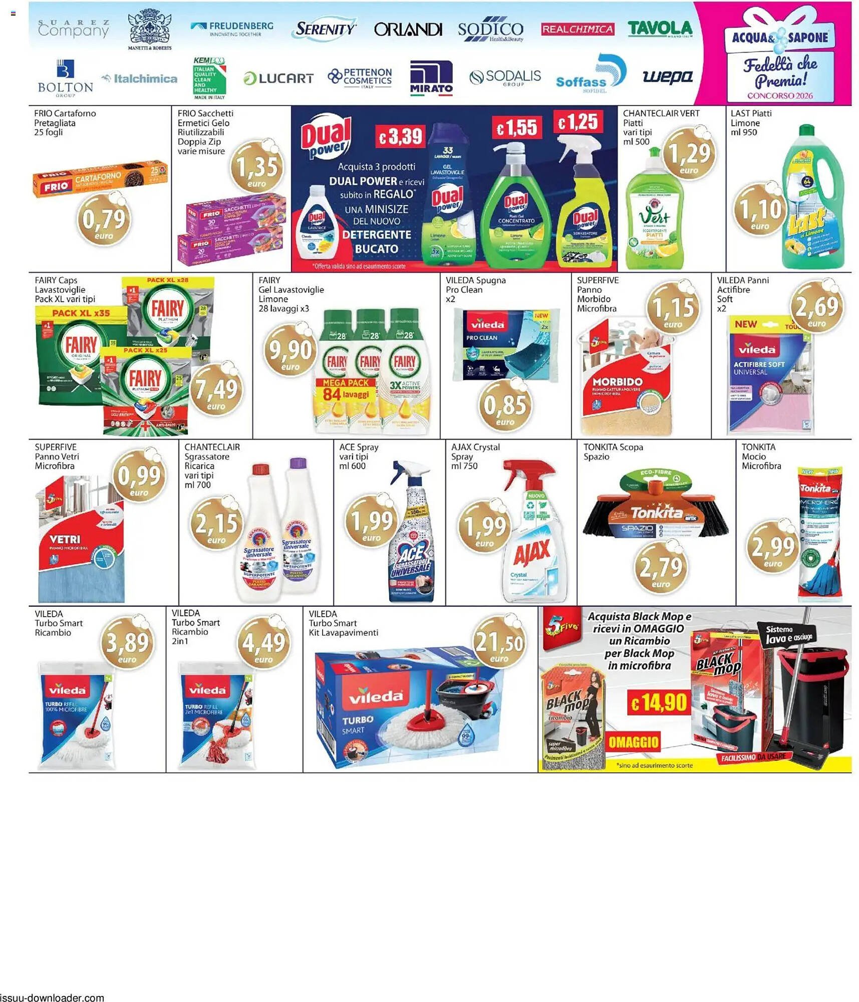 Volantino Acqua &amp; Sapone (2026-04-09 - 2026-04-19)