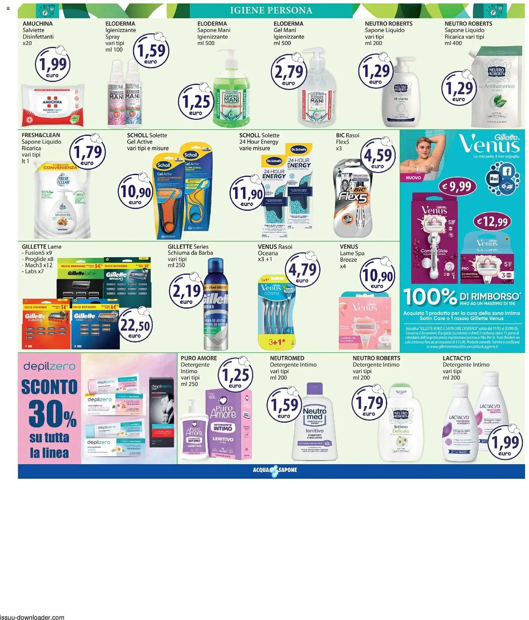 Volantino Acqua &amp; Sapone (2026-04-09 - 2026-04-19)