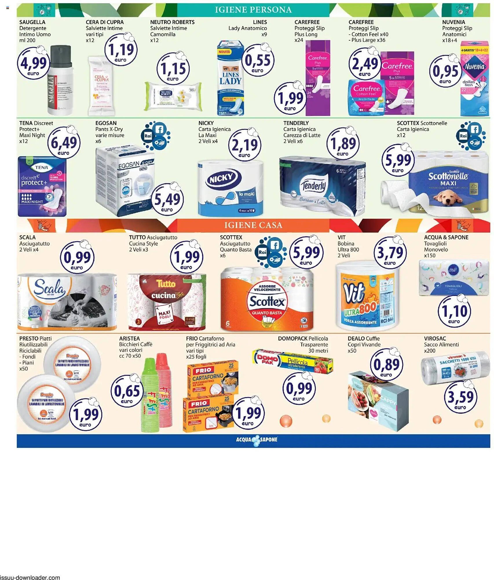 Volantino Acqua &amp; Sapone (2026-04-09 - 2026-04-19)
