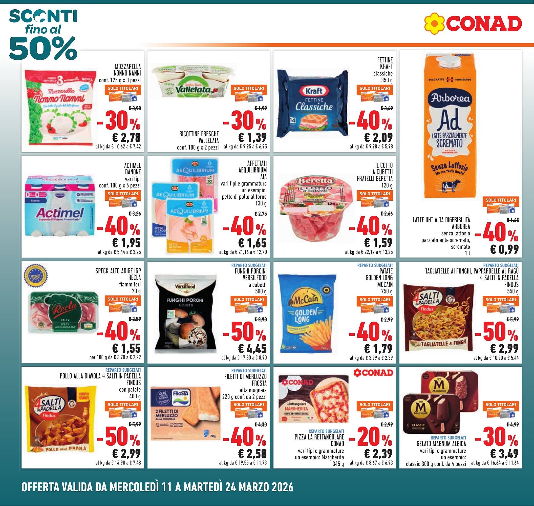 Volantino Conad (2026-03-11 - 2026-03-24)