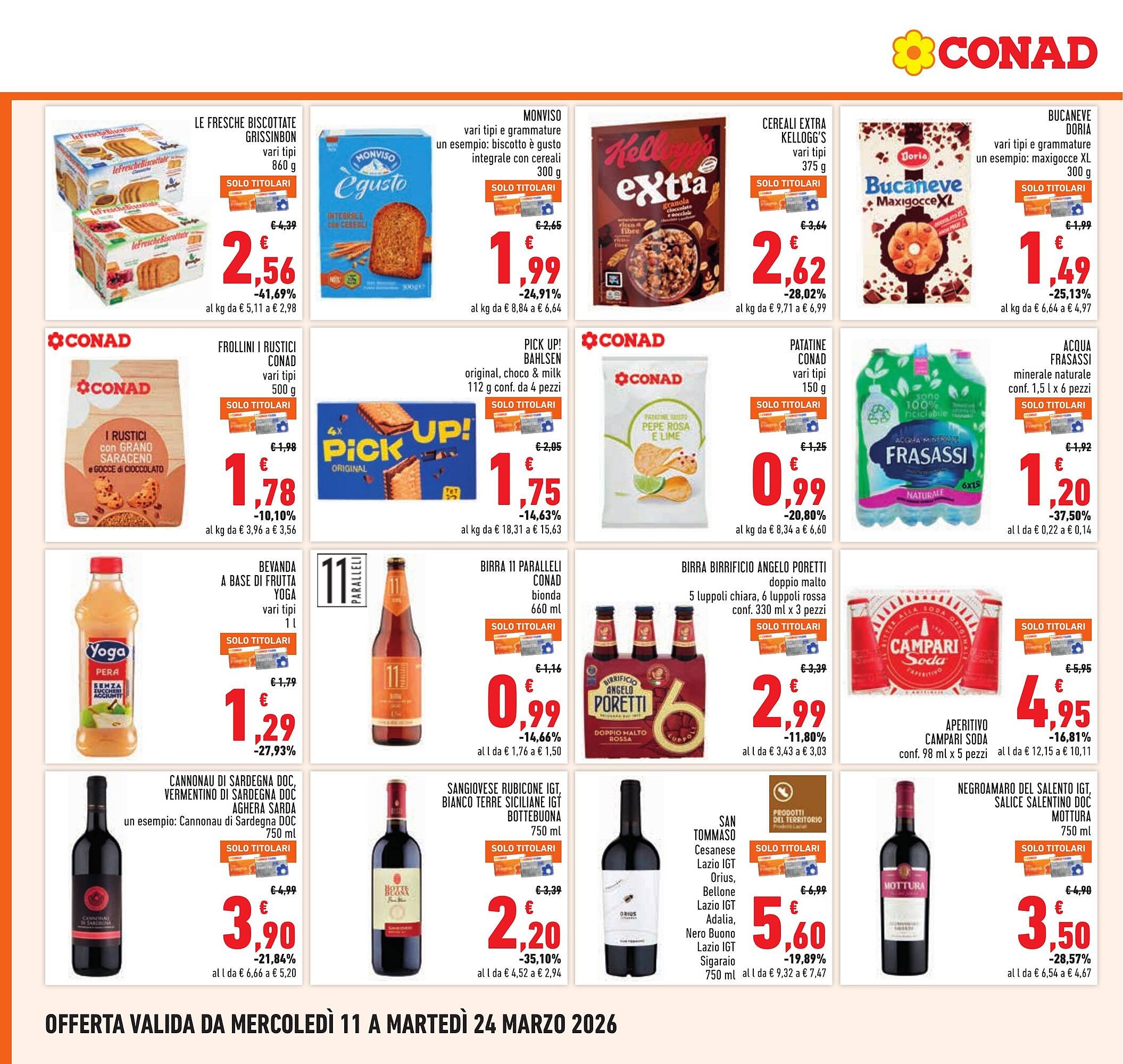 Volantino Conad (2026-03-11 - 2026-03-24)