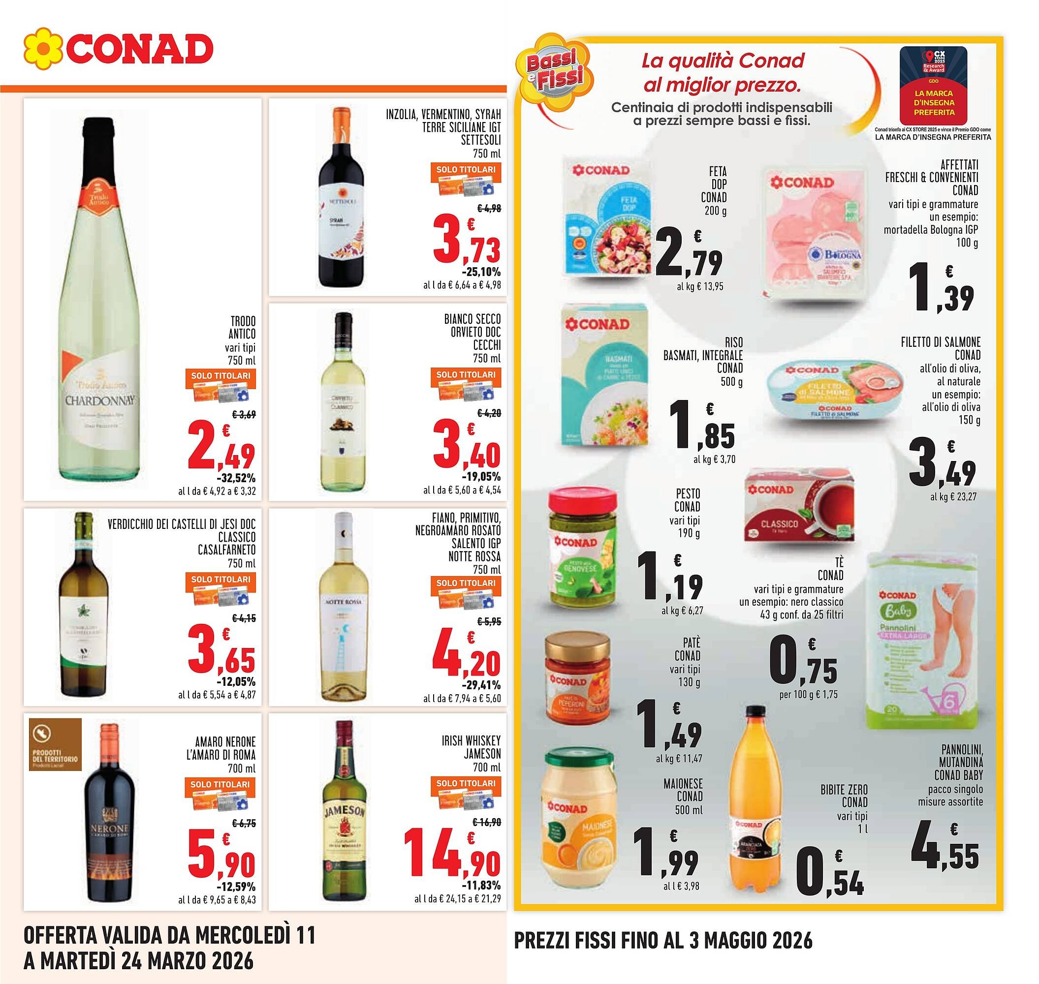 Volantino Conad (2026-03-11 - 2026-03-24)