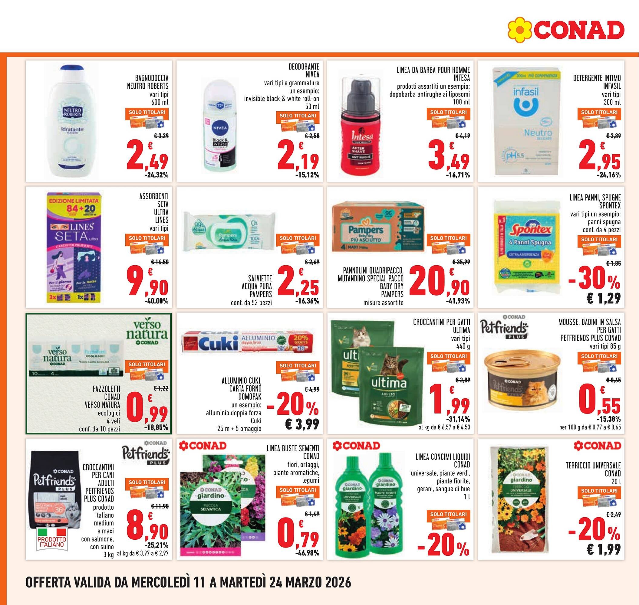 Volantino Conad (2026-03-11 - 2026-03-24)