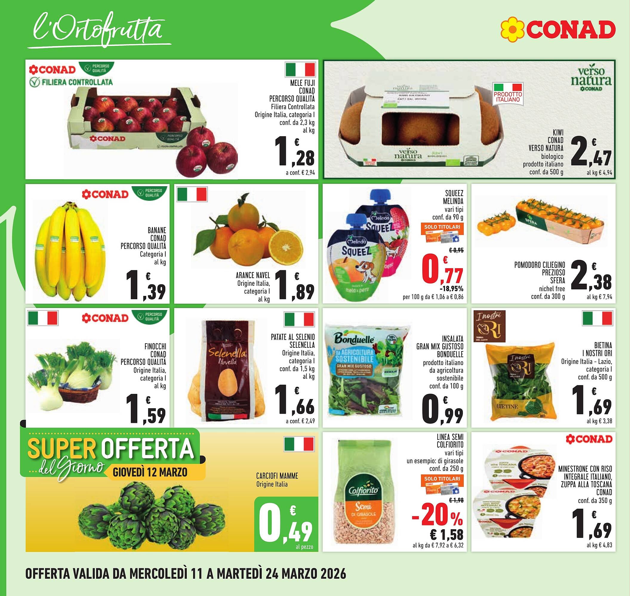 Volantino Conad (2026-03-11 - 2026-03-24)