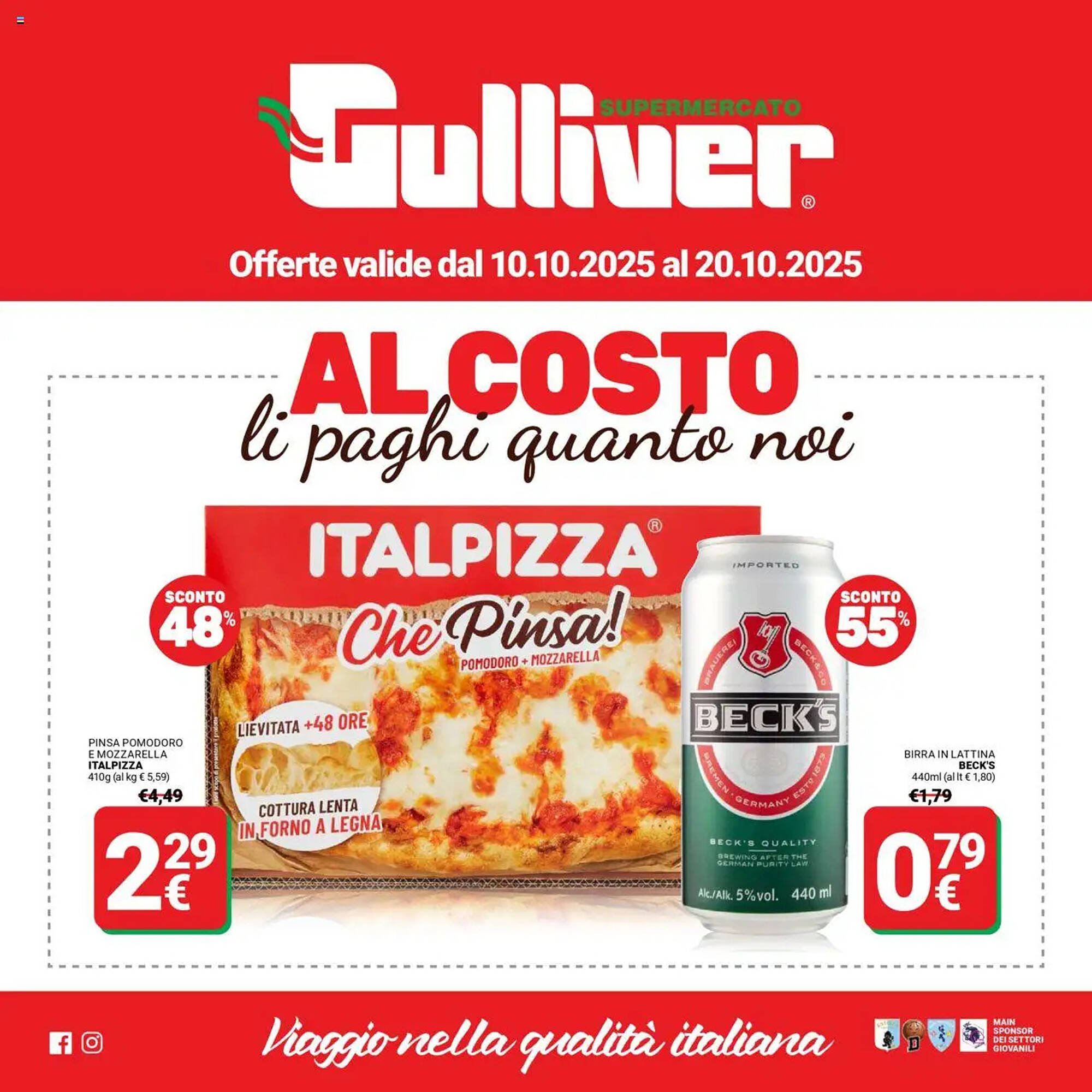 Volantino Supermercati Gulliver (2025-10-10 - 2025-10-20)