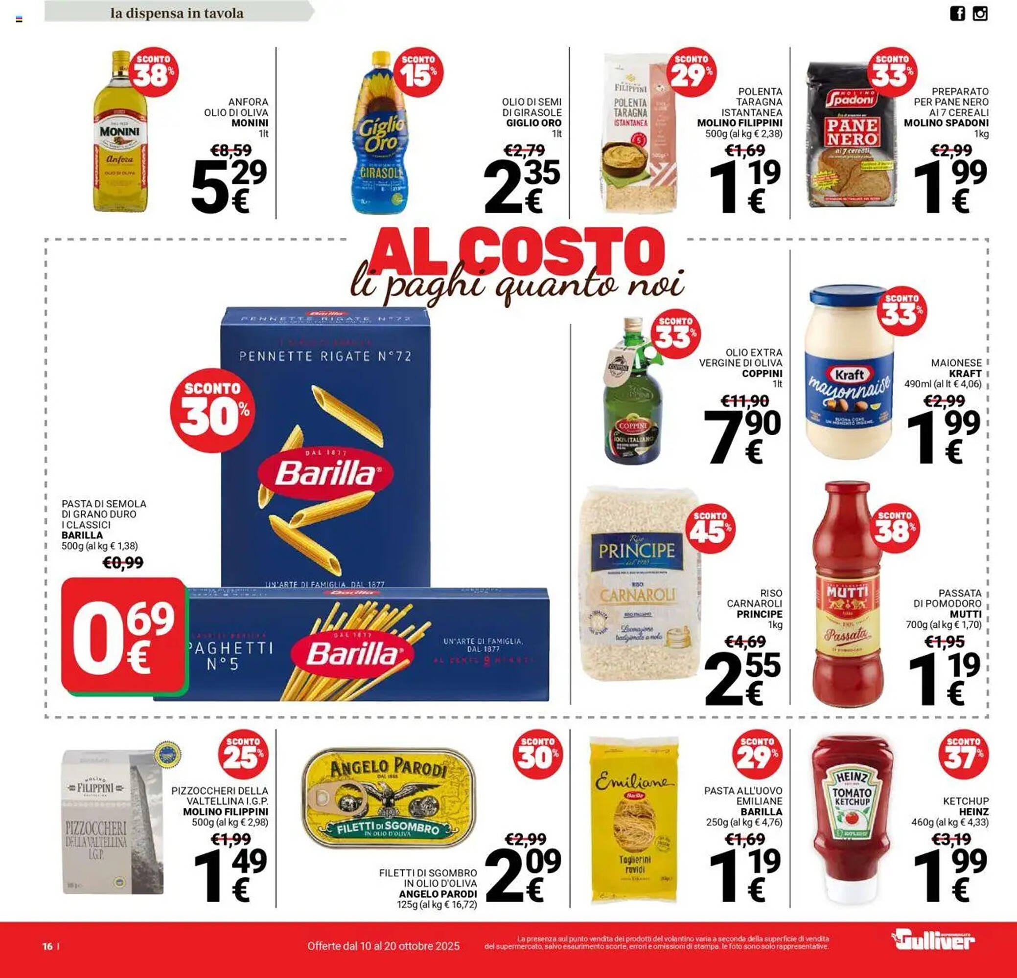 Volantino Supermercati Gulliver (2025-10-10 - 2025-10-20)