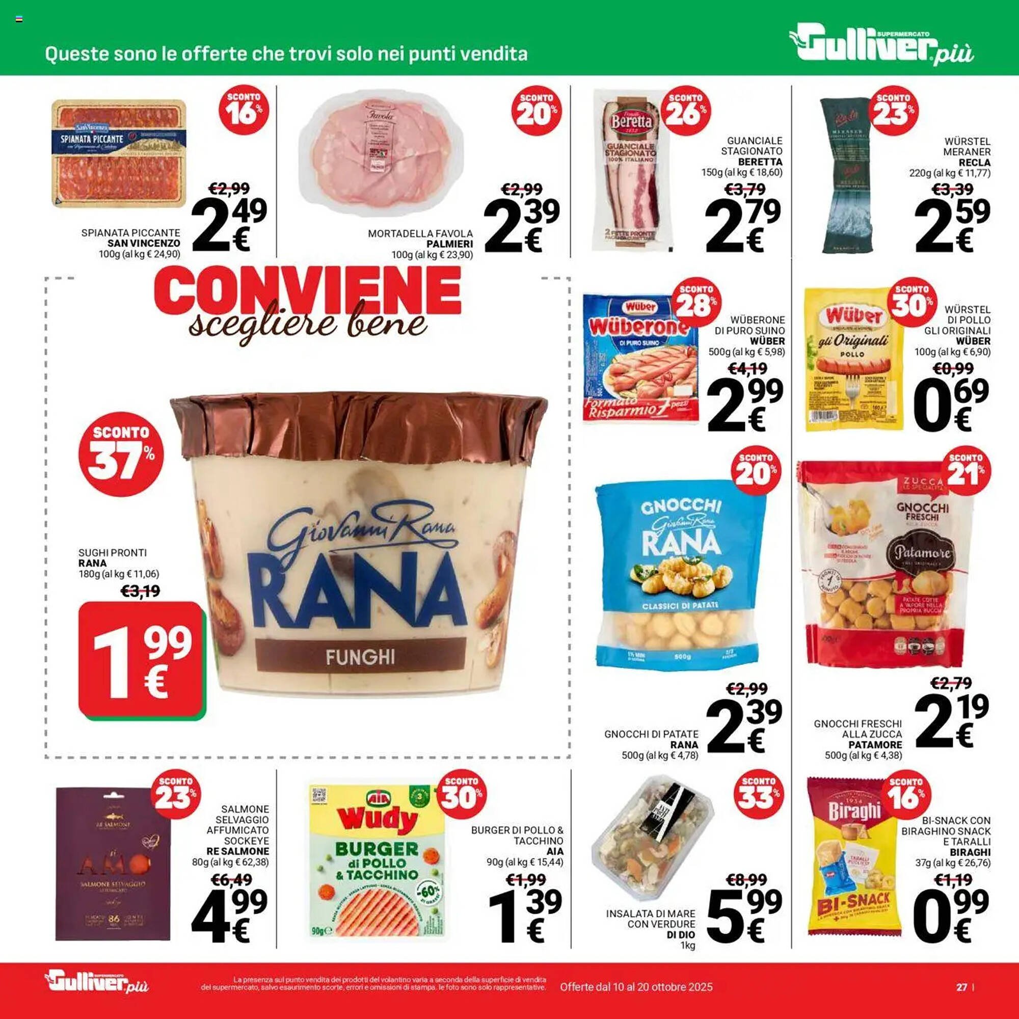 Volantino Supermercati Gulliver (2025-10-10 - 2025-10-20)