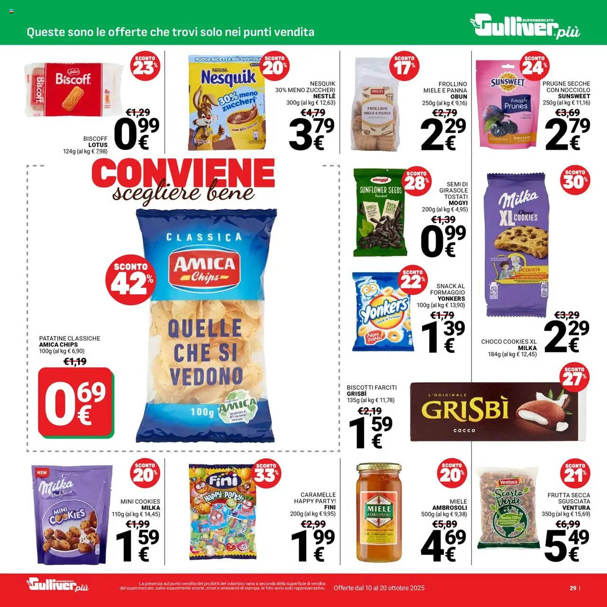 Volantino Supermercati Gulliver (2025-10-10 - 2025-10-20)