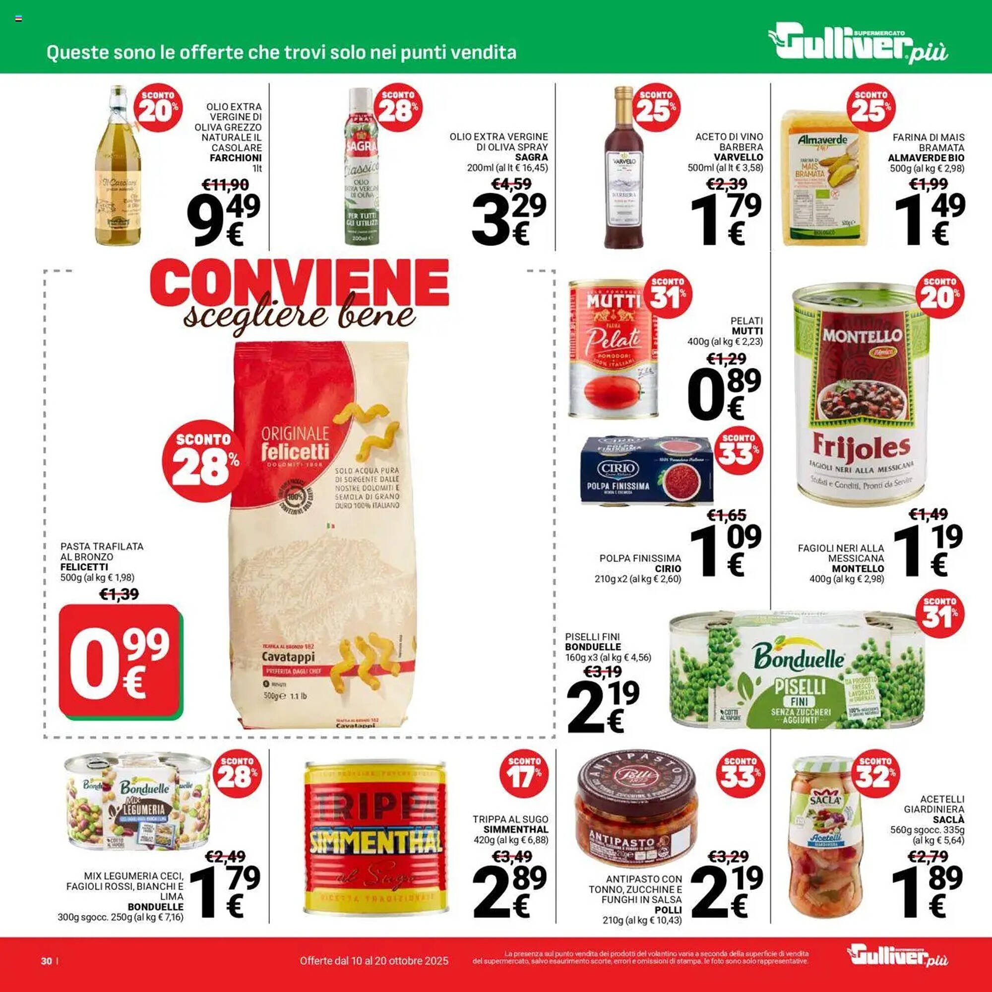 Volantino Supermercati Gulliver (2025-10-10 - 2025-10-20)