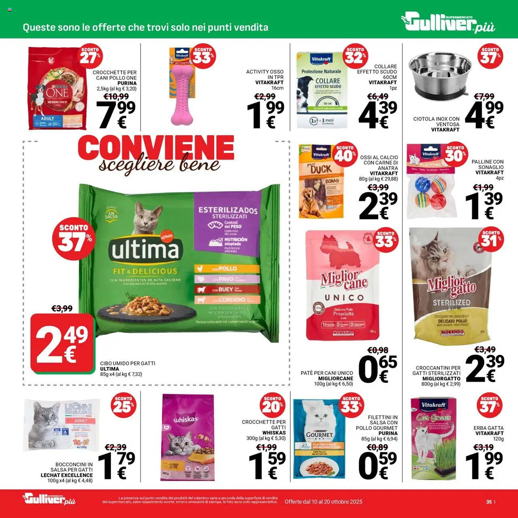 Volantino Supermercati Gulliver (2025-10-10 - 2025-10-20)