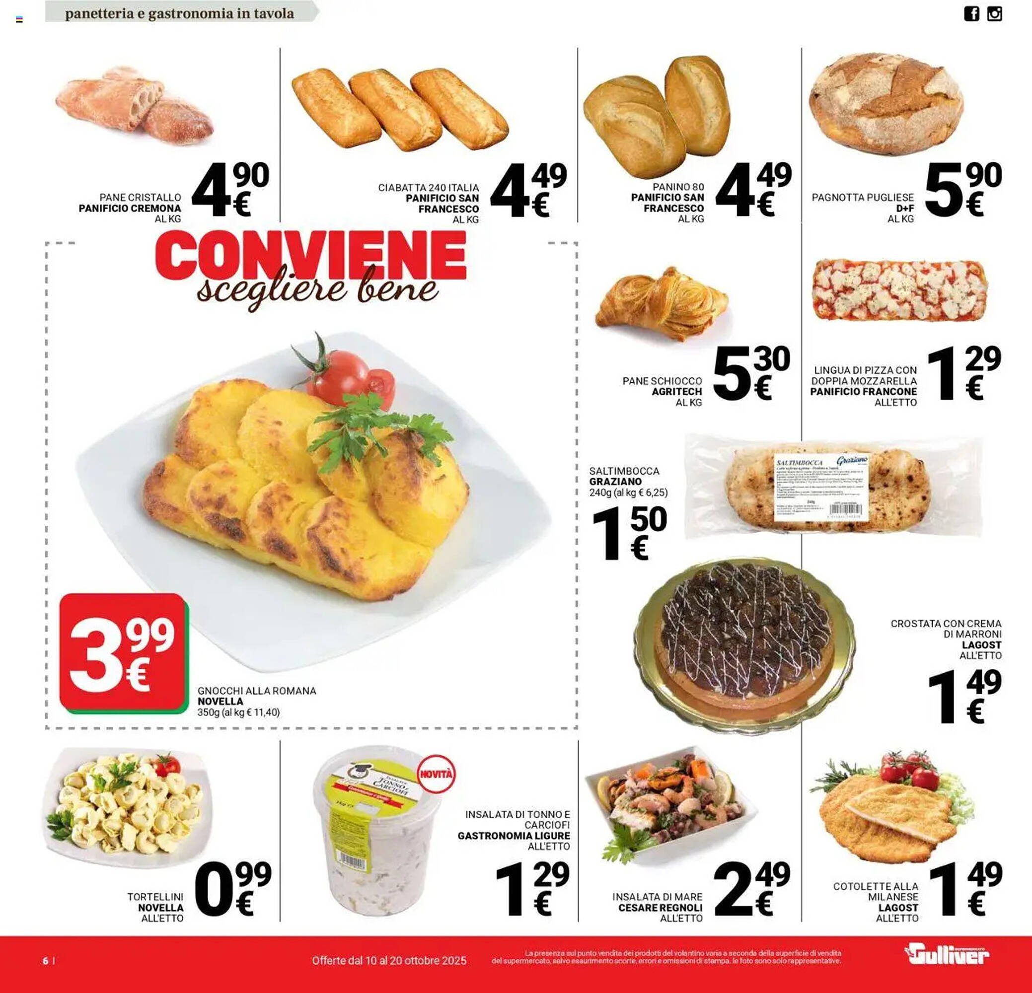Volantino Supermercati Gulliver (2025-10-10 - 2025-10-20)
