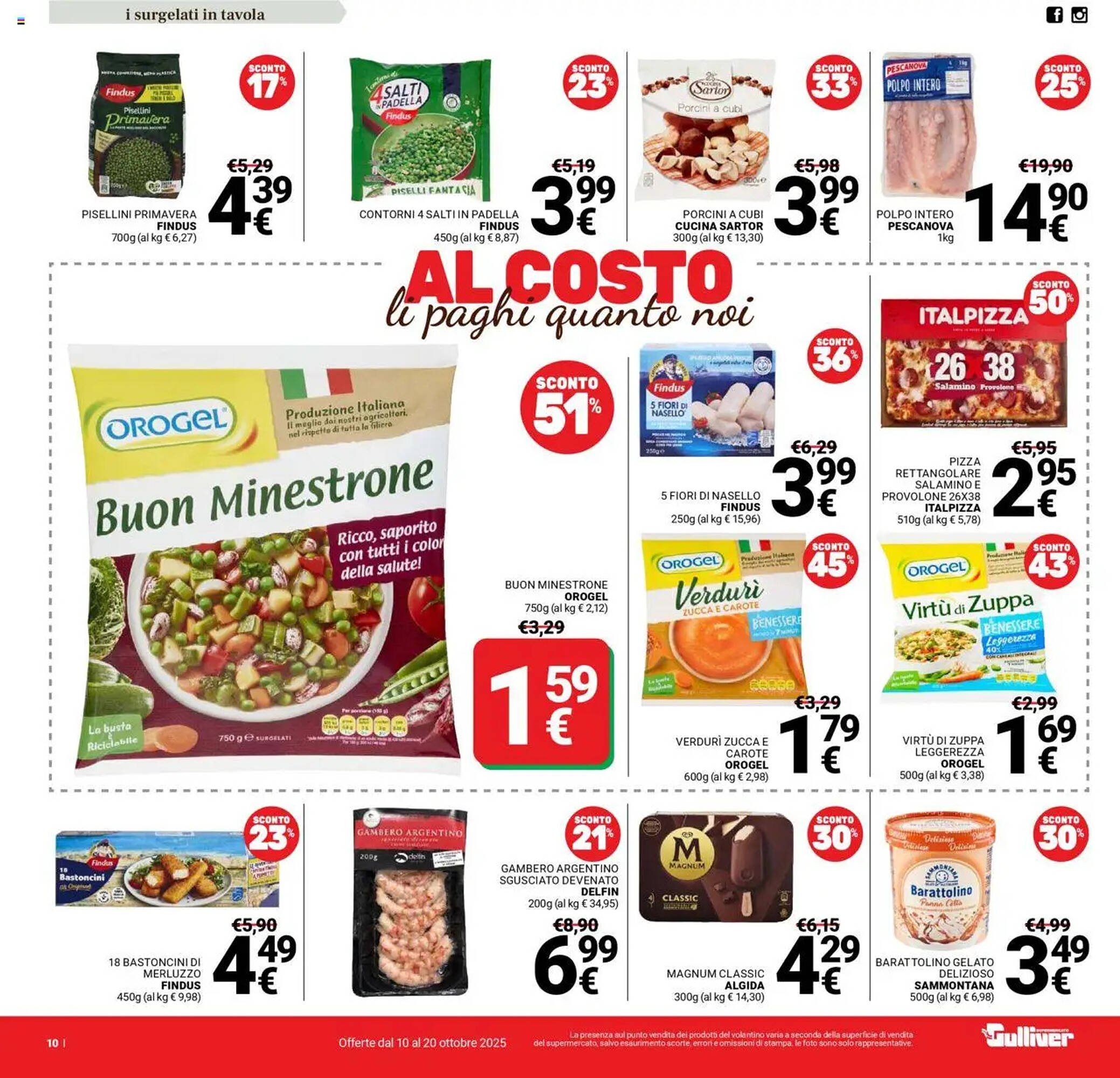 Volantino Supermercati Gulliver (2025-10-10 - 2025-10-20)
