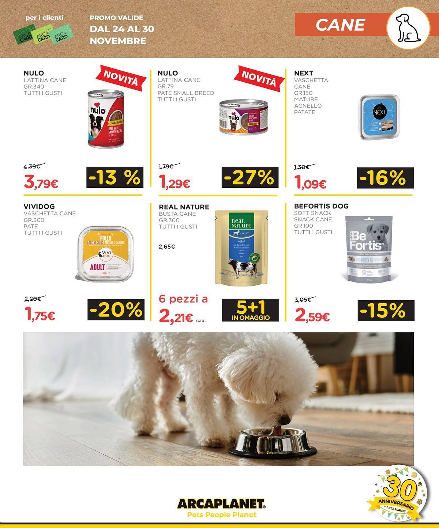 Volantino Arcaplanet (2025-11-24 - 2025-11-30)