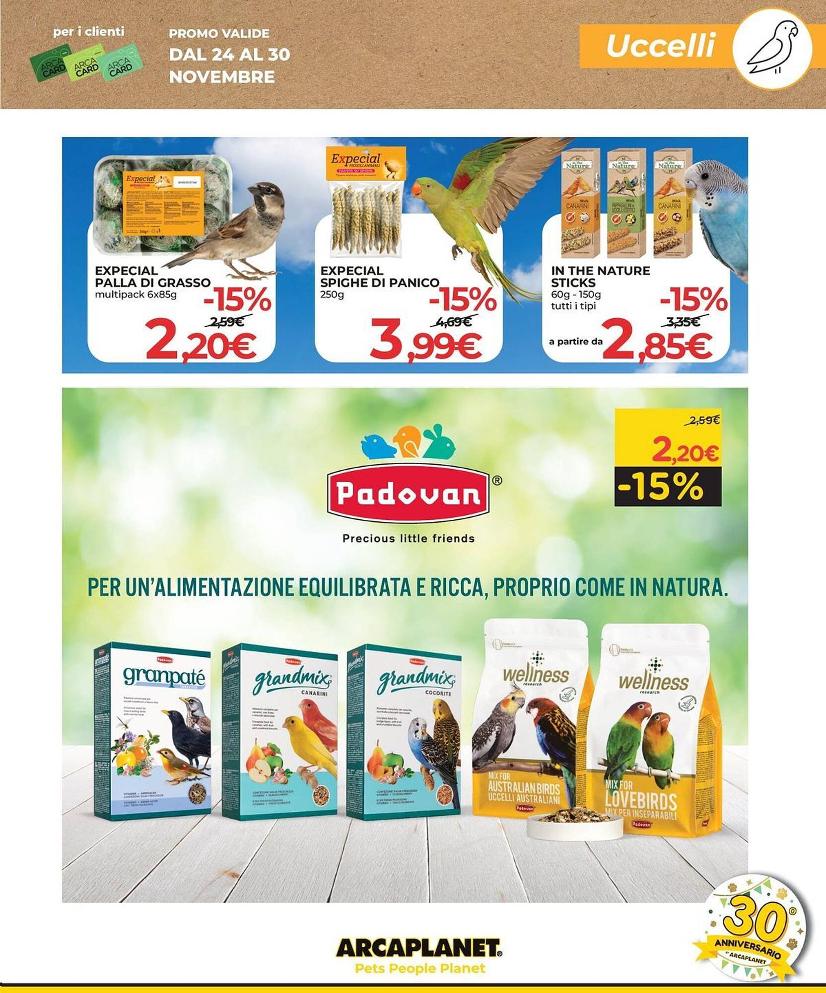 Volantino Arcaplanet (2025-11-24 - 2025-11-30)