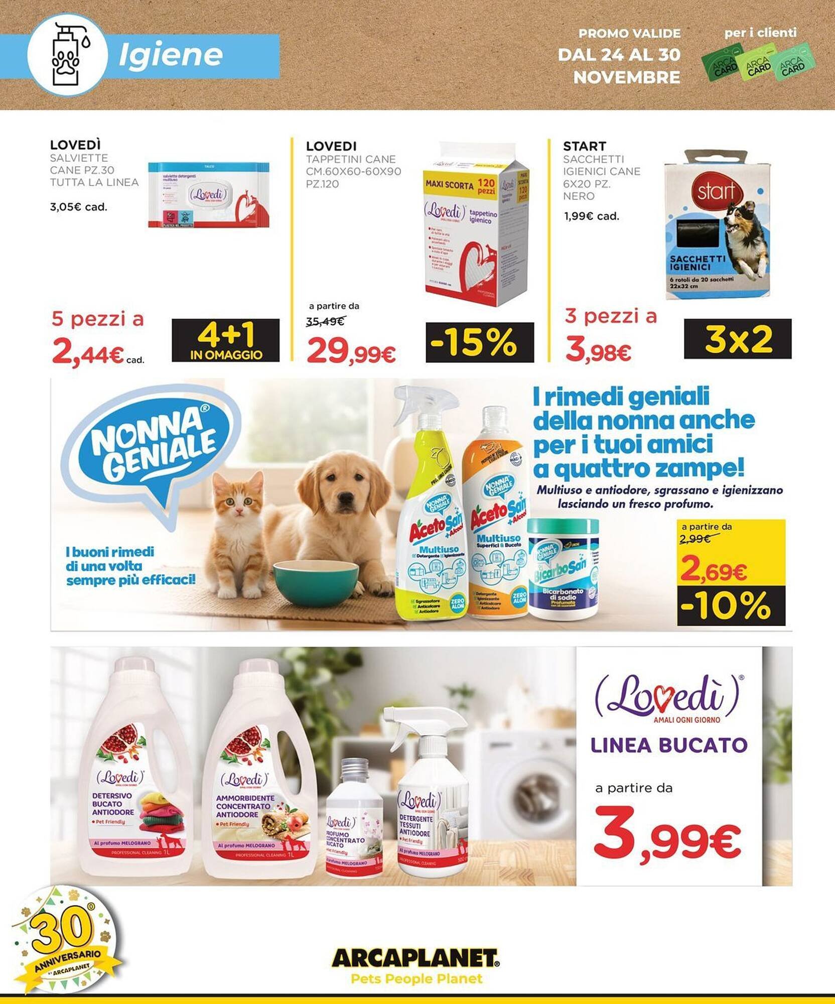 Volantino Arcaplanet (2025-11-24 - 2025-11-30)