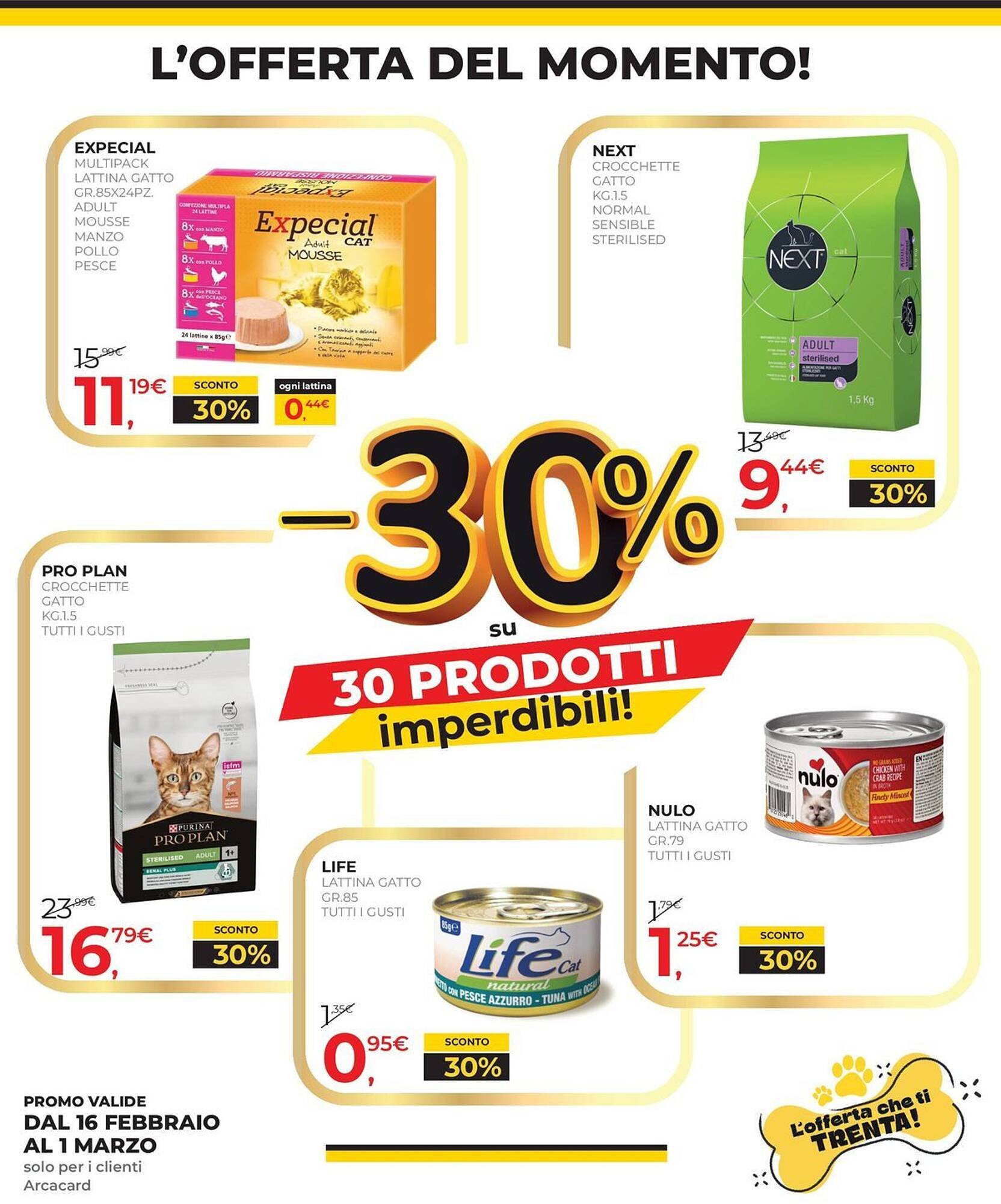 Volantino Arcaplanet (2026-02-16 - 2026-02-28)