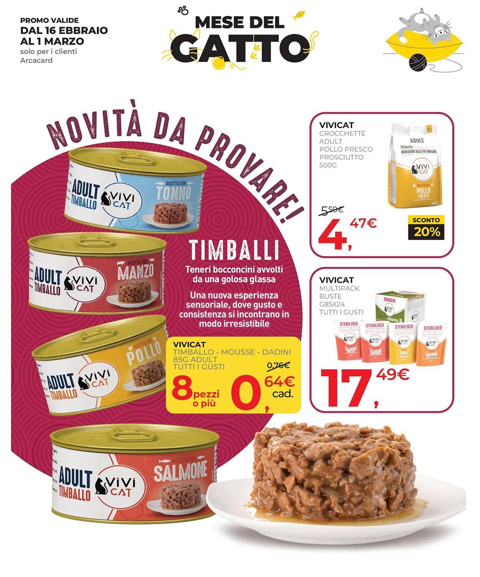 Volantino Arcaplanet (2026-02-16 - 2026-02-28)