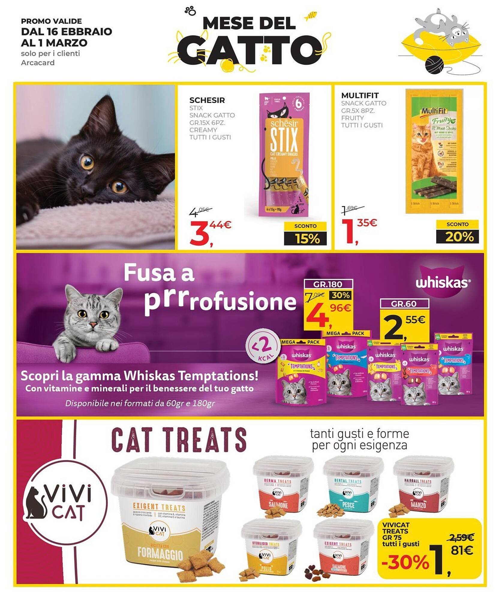 Volantino Arcaplanet (2026-02-16 - 2026-02-28)