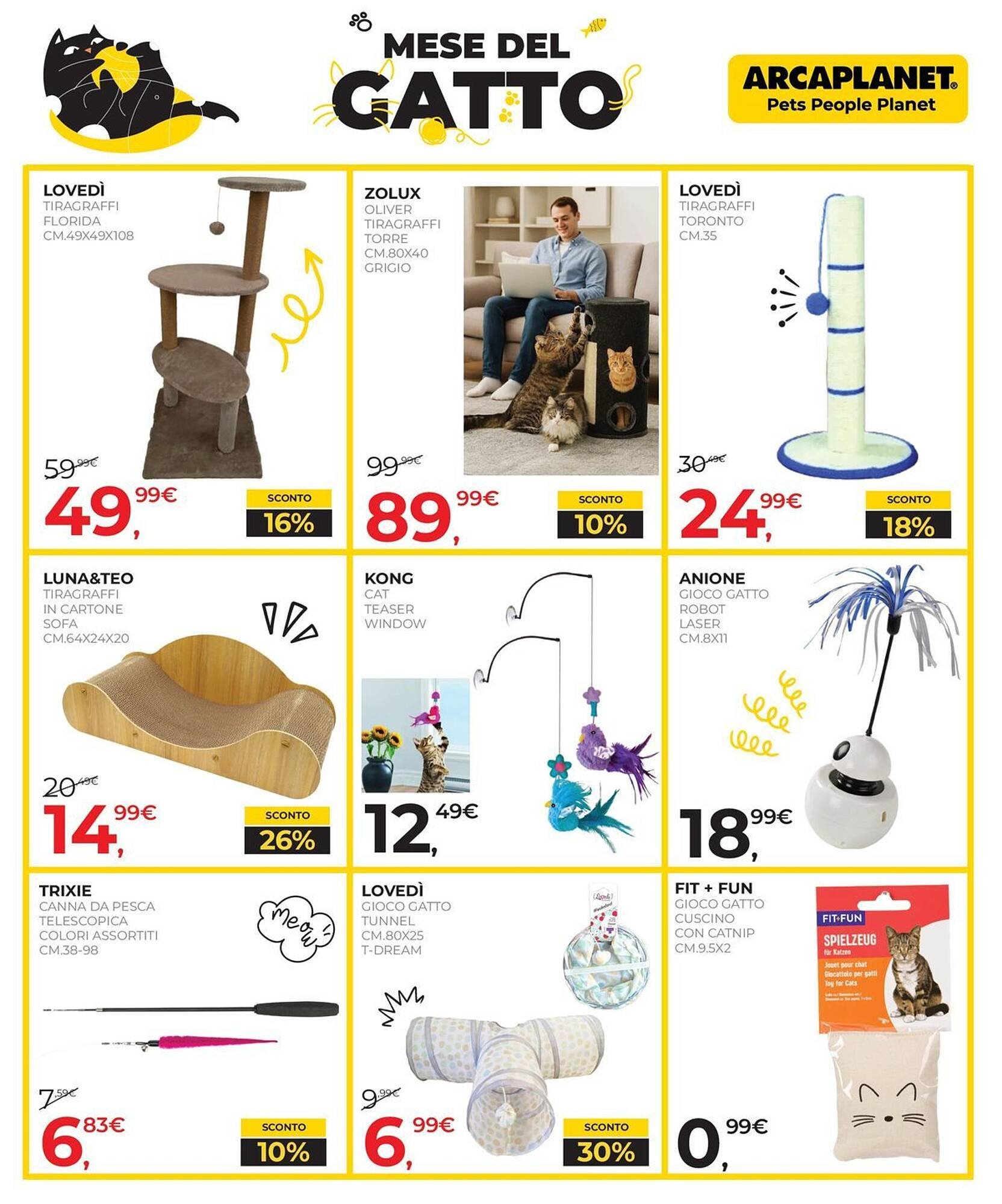 Volantino Arcaplanet (2026-02-16 - 2026-02-28)