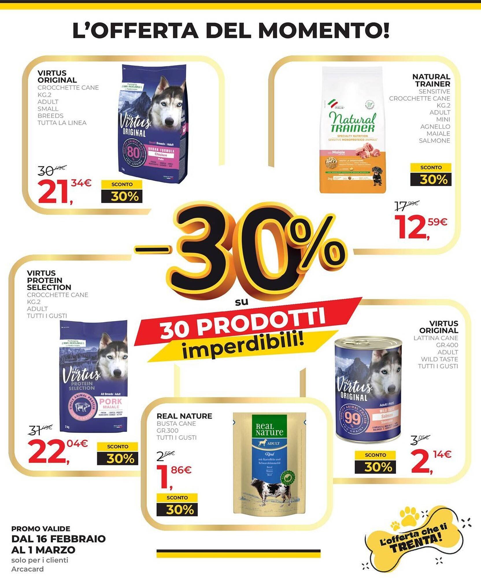 Volantino Arcaplanet (2026-02-16 - 2026-02-28)