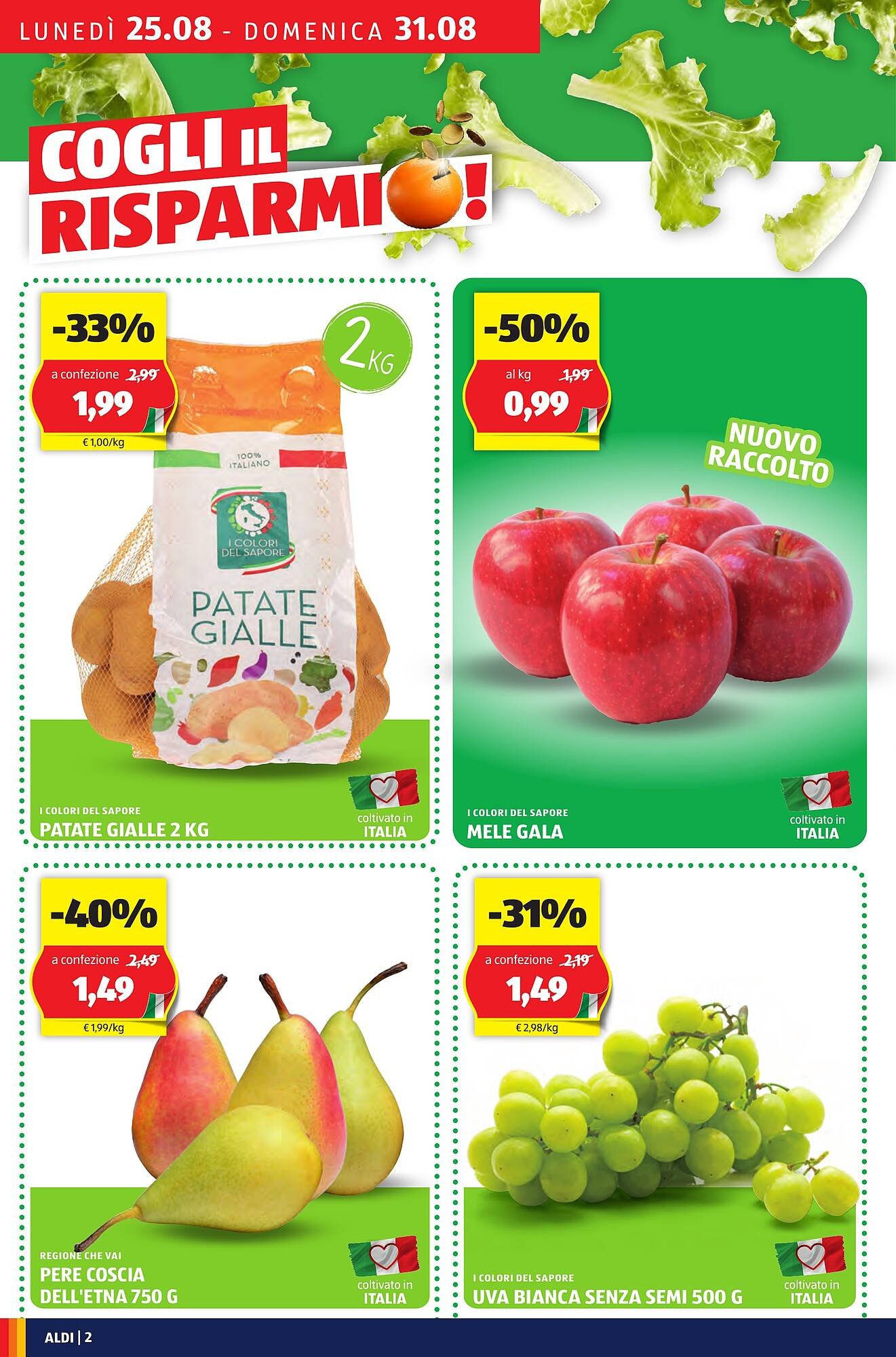 Volantino ALDI (2025-08-25 - 2025-08-31)