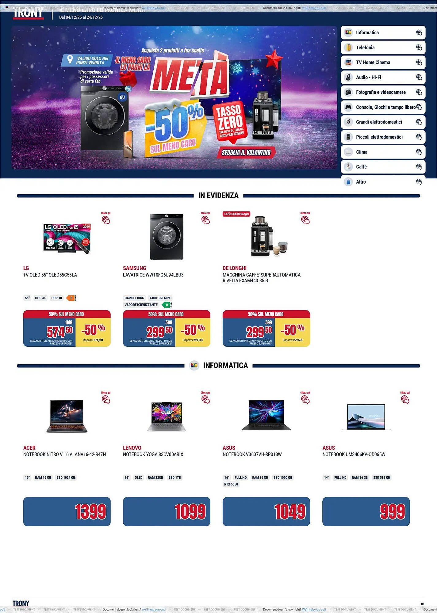 Volantino Trony (2025-12-04 - 2025-12-24)