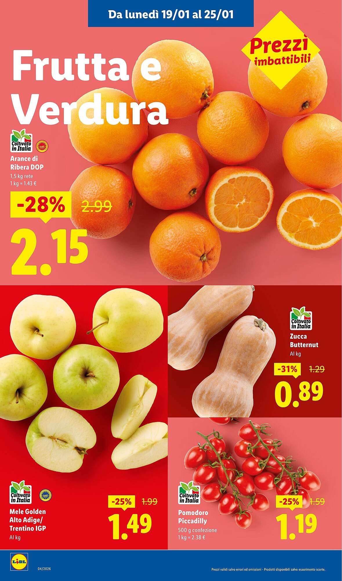 Volantino Lidl (2026-01-19 - 2026-01-25)