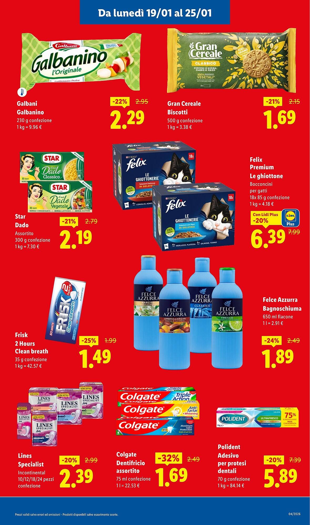 Volantino Lidl (2026-01-19 - 2026-01-25)