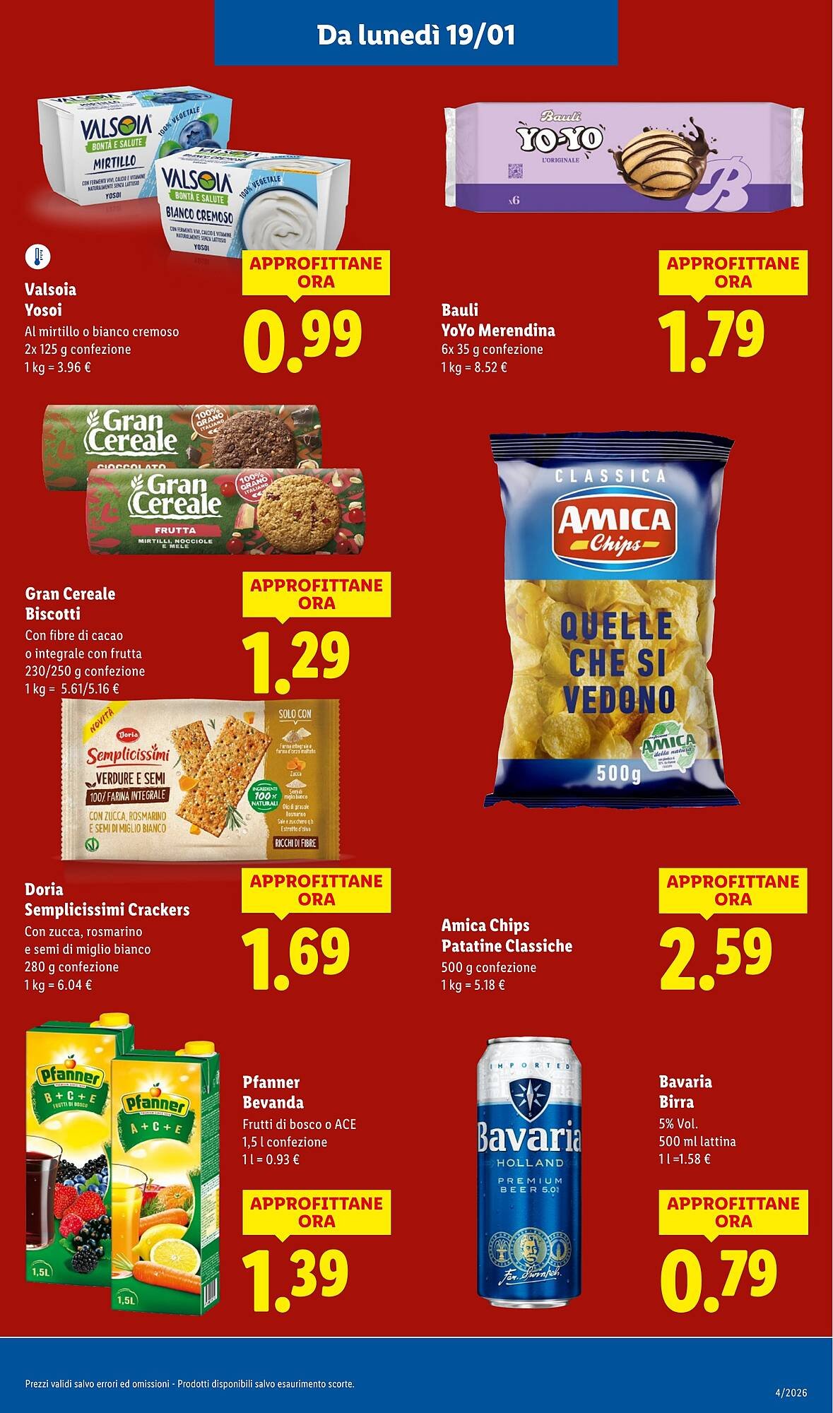 Volantino Lidl (2026-01-19 - 2026-01-25)