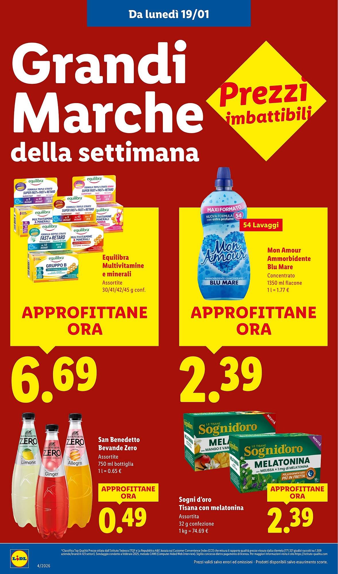 Volantino Lidl (2026-01-19 - 2026-01-25)