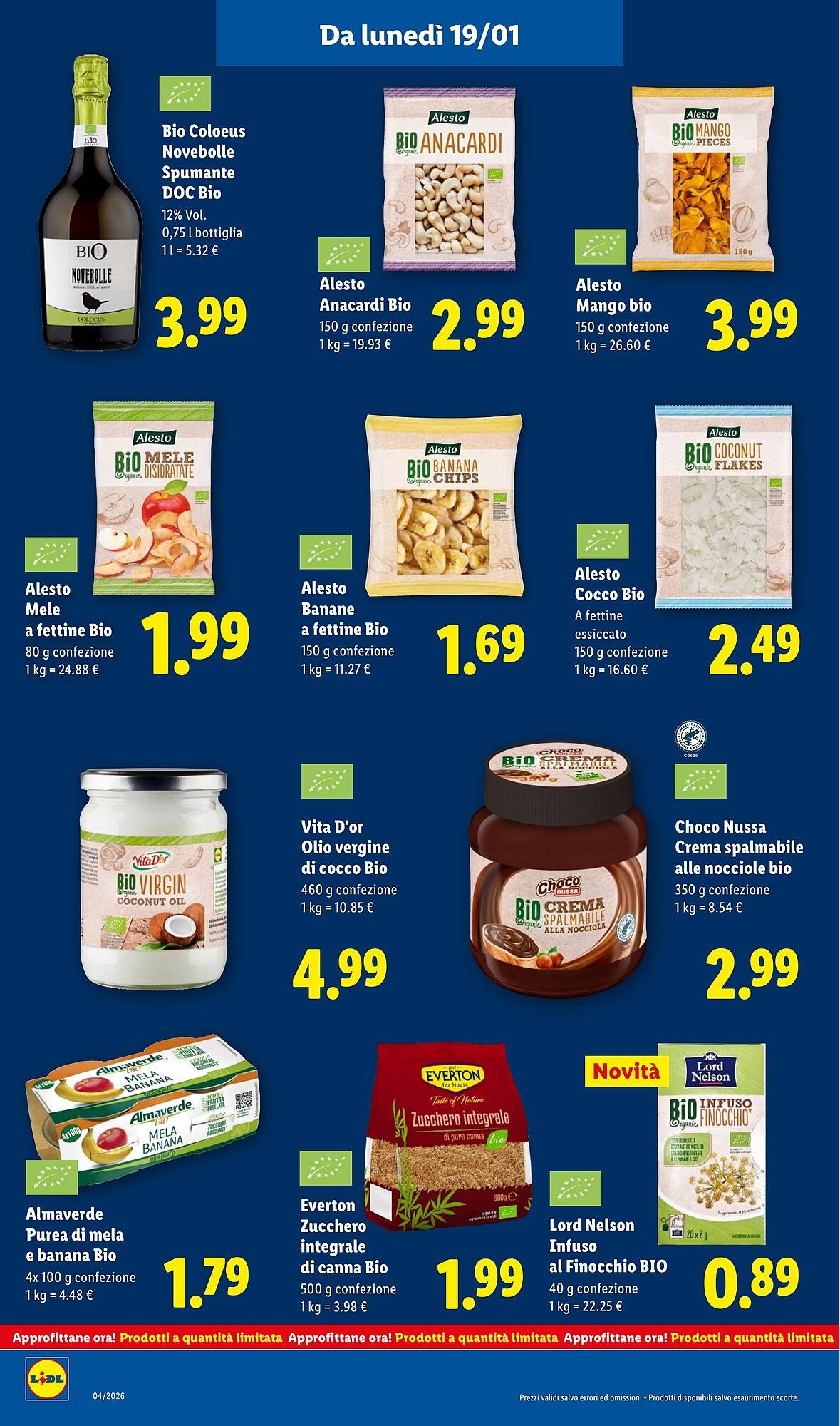 Volantino Lidl (2026-01-19 - 2026-01-25)