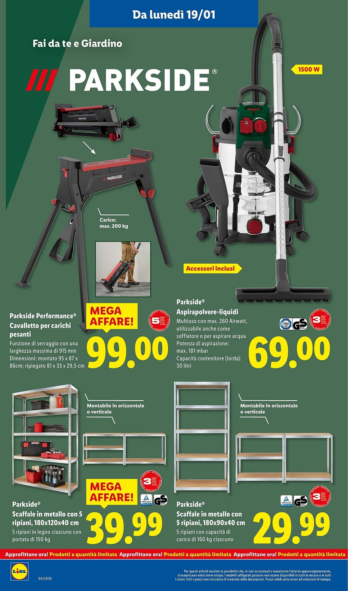 Volantino Lidl (2026-01-19 - 2026-01-25)