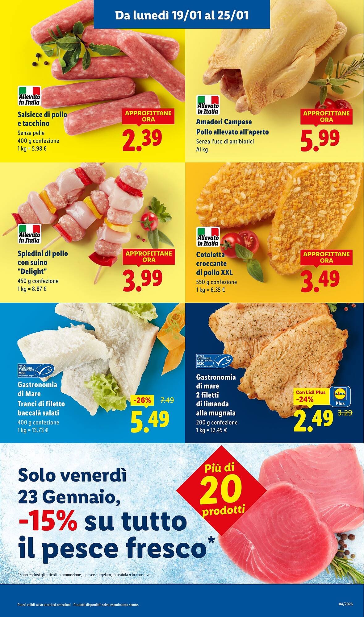 Volantino Lidl (2026-01-19 - 2026-01-25)