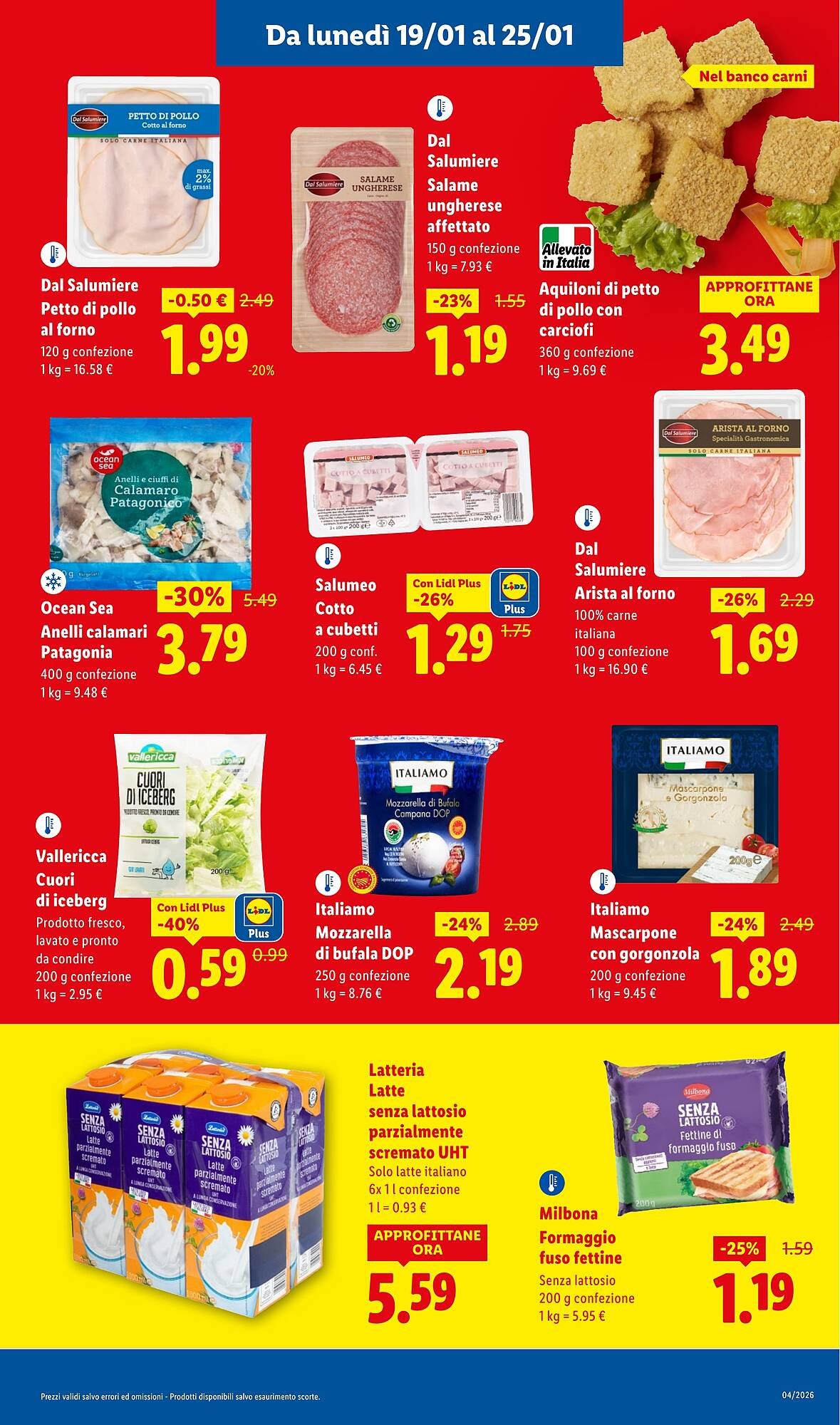 Volantino Lidl (2026-01-19 - 2026-01-25)