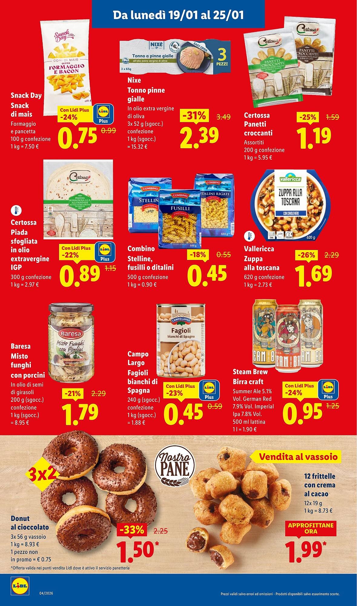 Volantino Lidl (2026-01-19 - 2026-01-25)