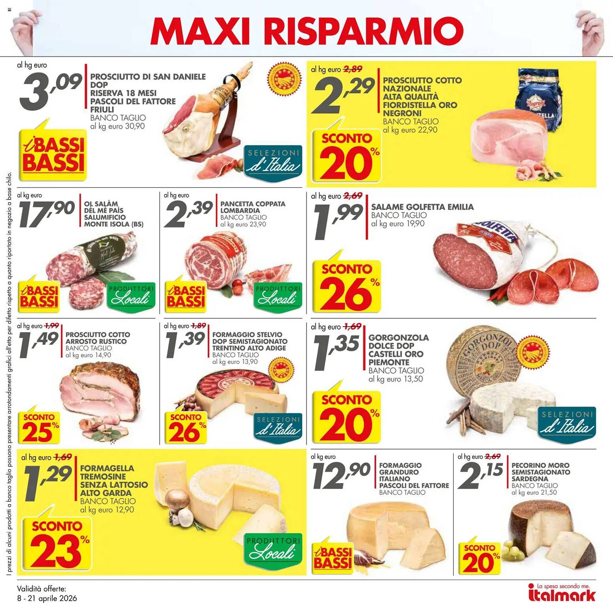 Volantino Italmark (2026-04-08 - 2026-04-21)