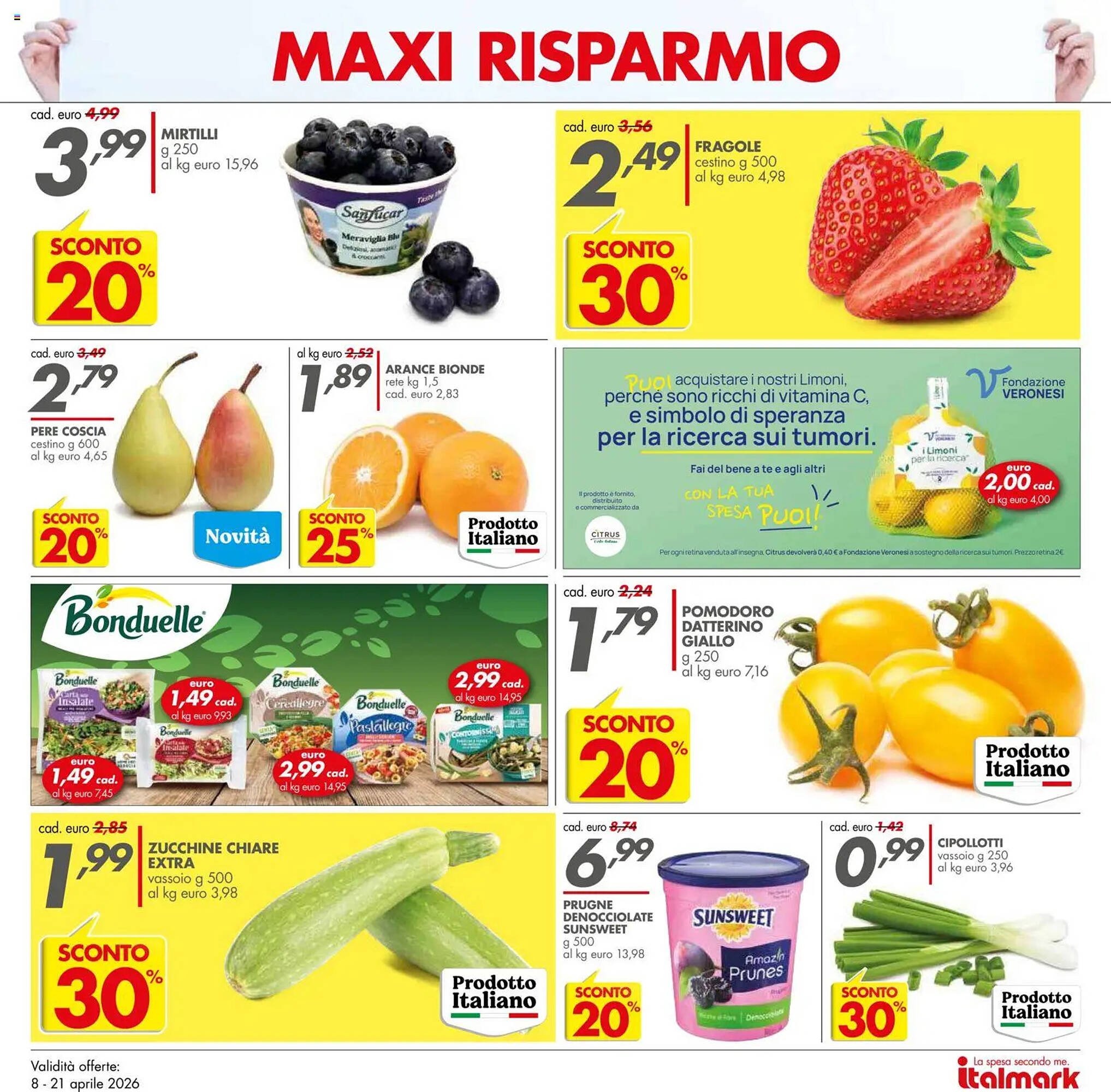 Volantino Italmark (2026-04-08 - 2026-04-21)
