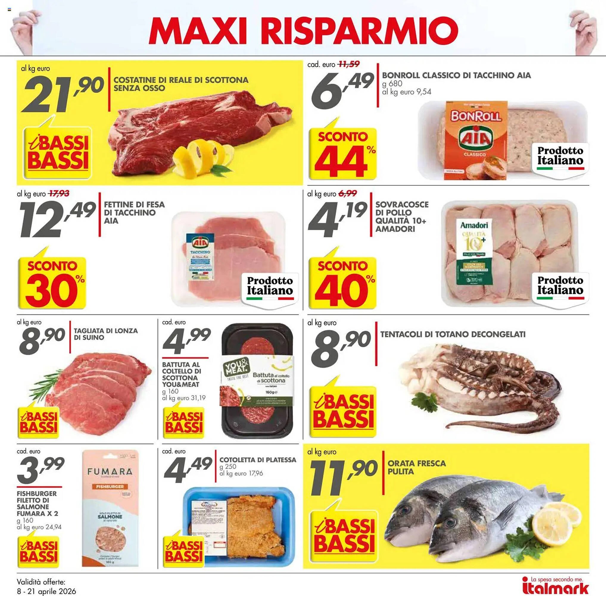 Volantino Italmark (2026-04-08 - 2026-04-21)