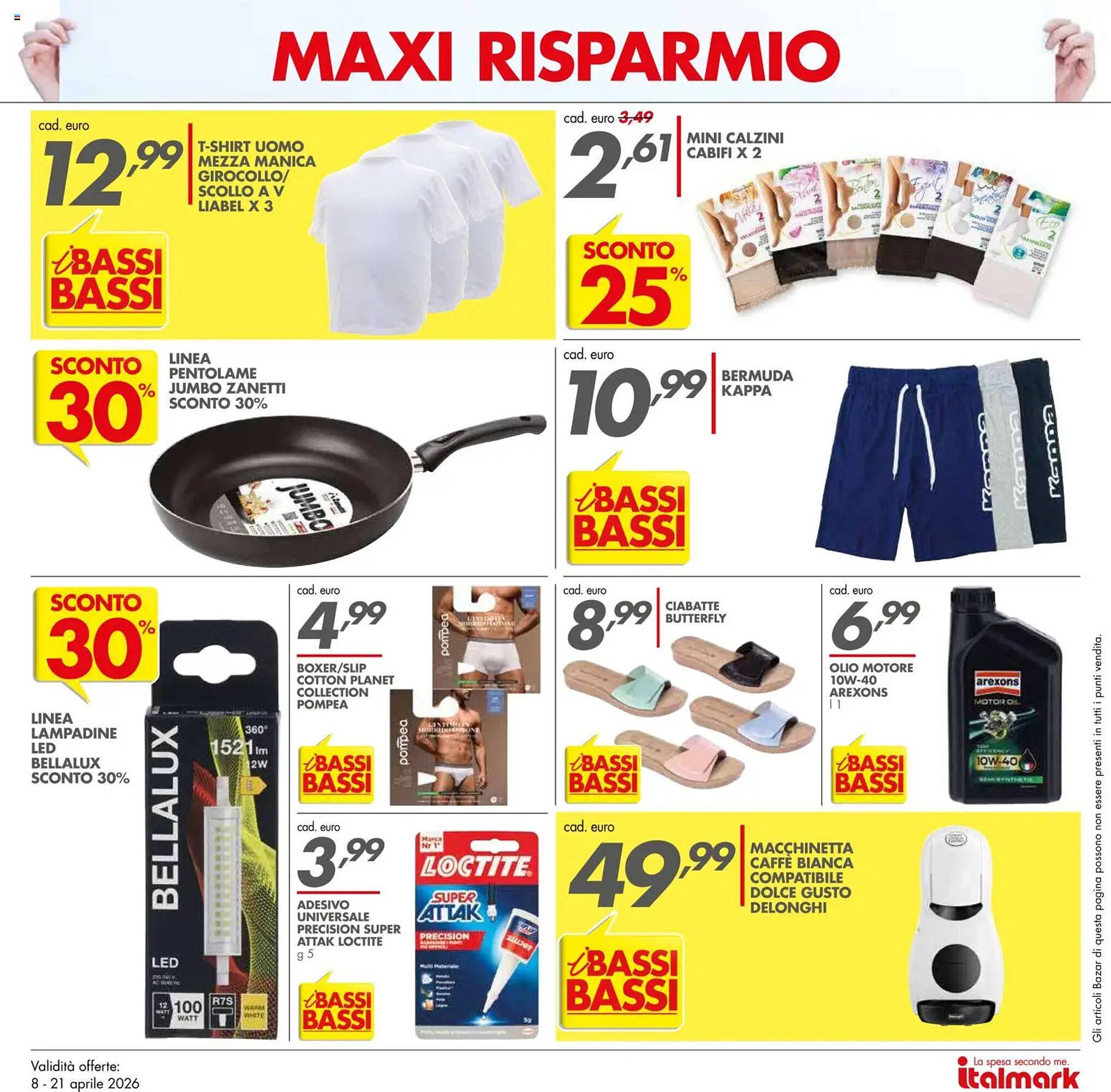 Volantino Italmark (2026-04-08 - 2026-04-21)