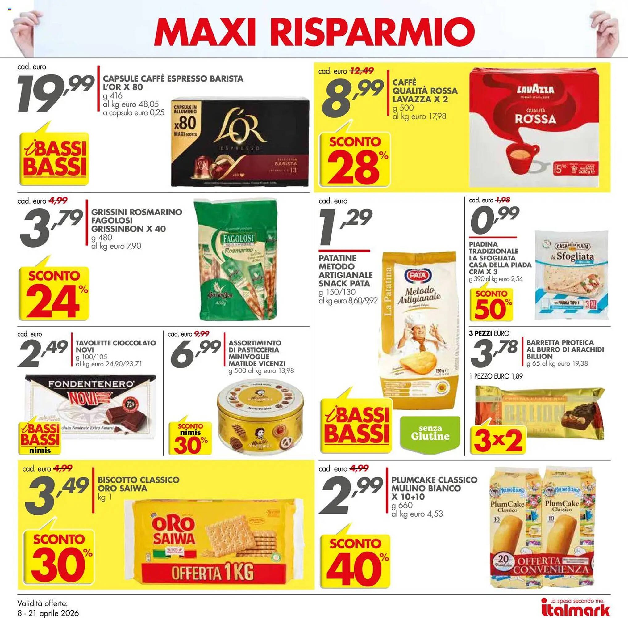 Volantino Italmark (2026-04-08 - 2026-04-21)