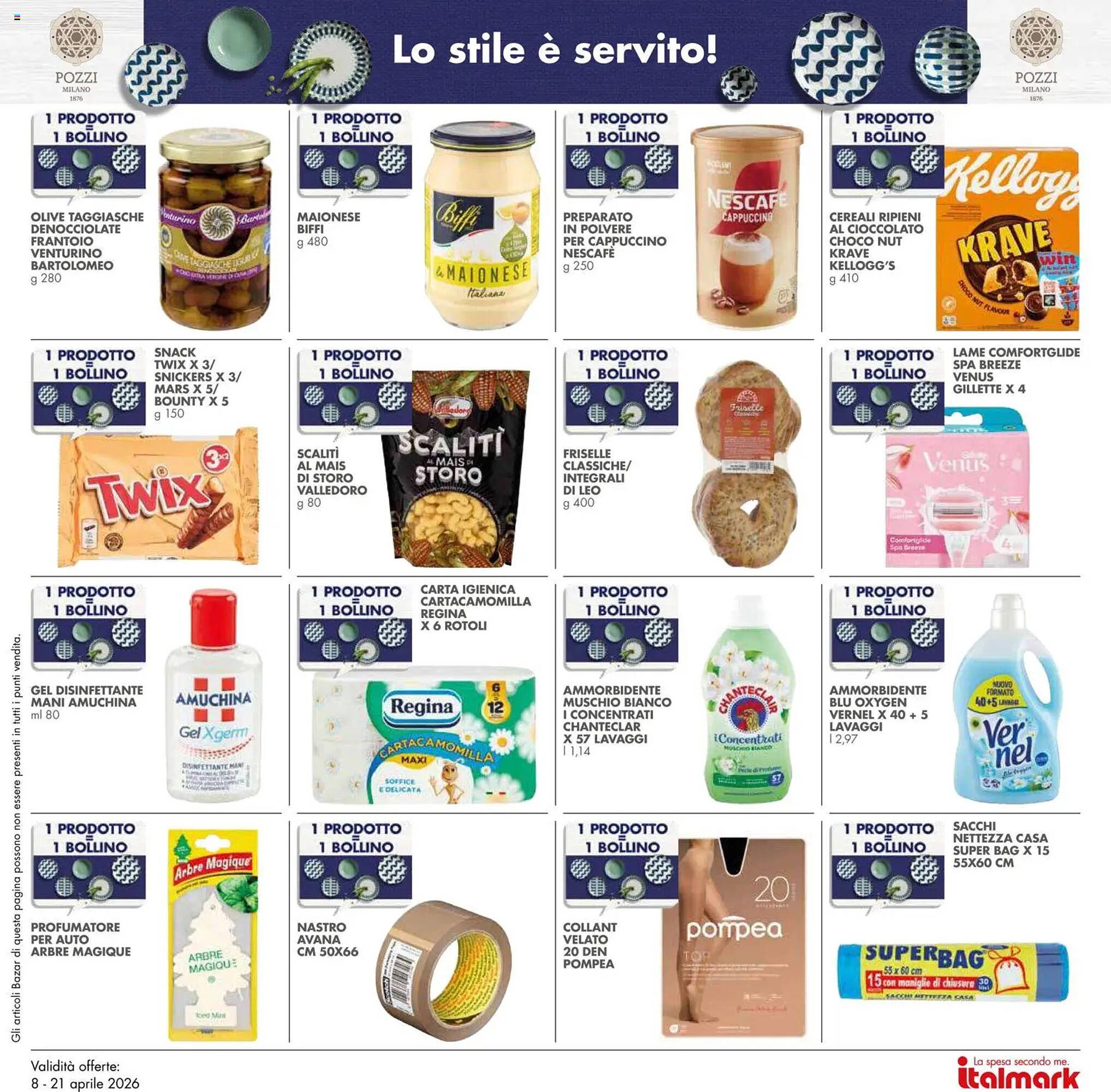 Volantino Italmark (2026-04-08 - 2026-04-21)