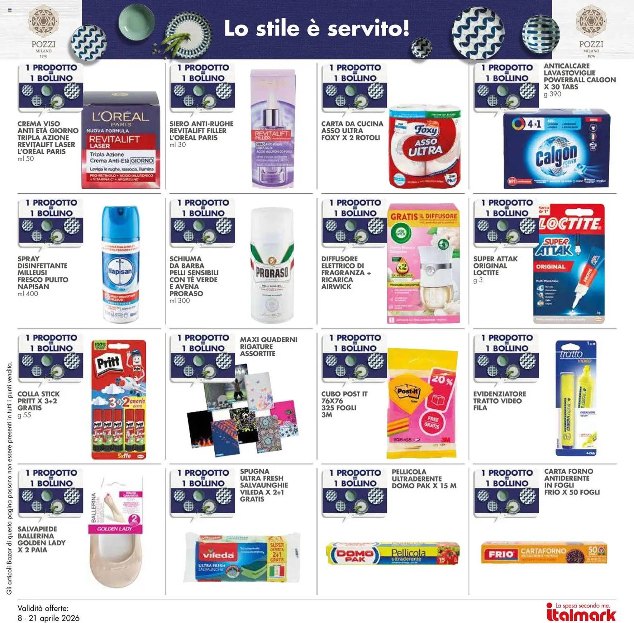 Volantino Italmark (2026-04-08 - 2026-04-21)