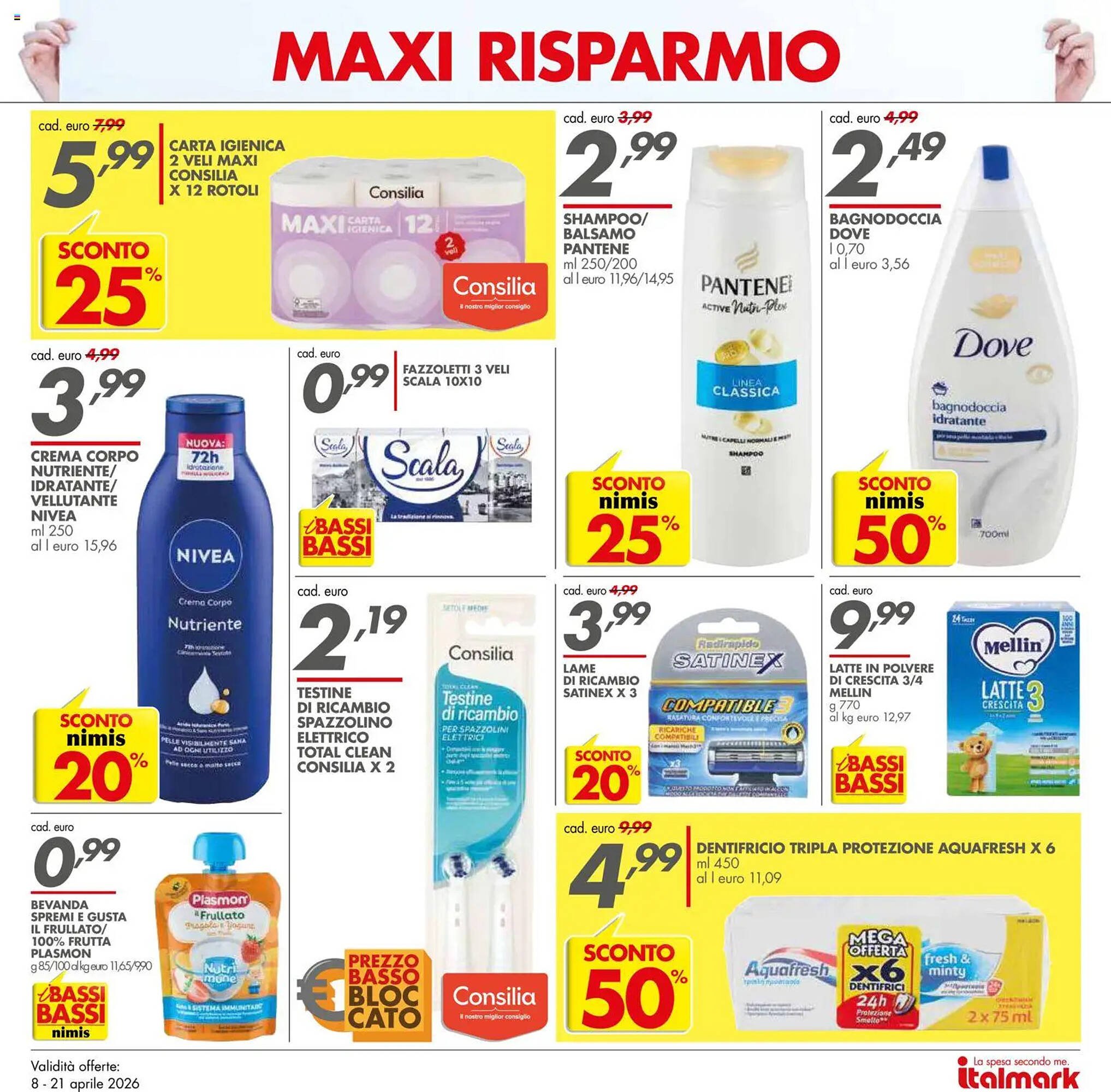 Volantino Italmark (2026-04-08 - 2026-04-21)