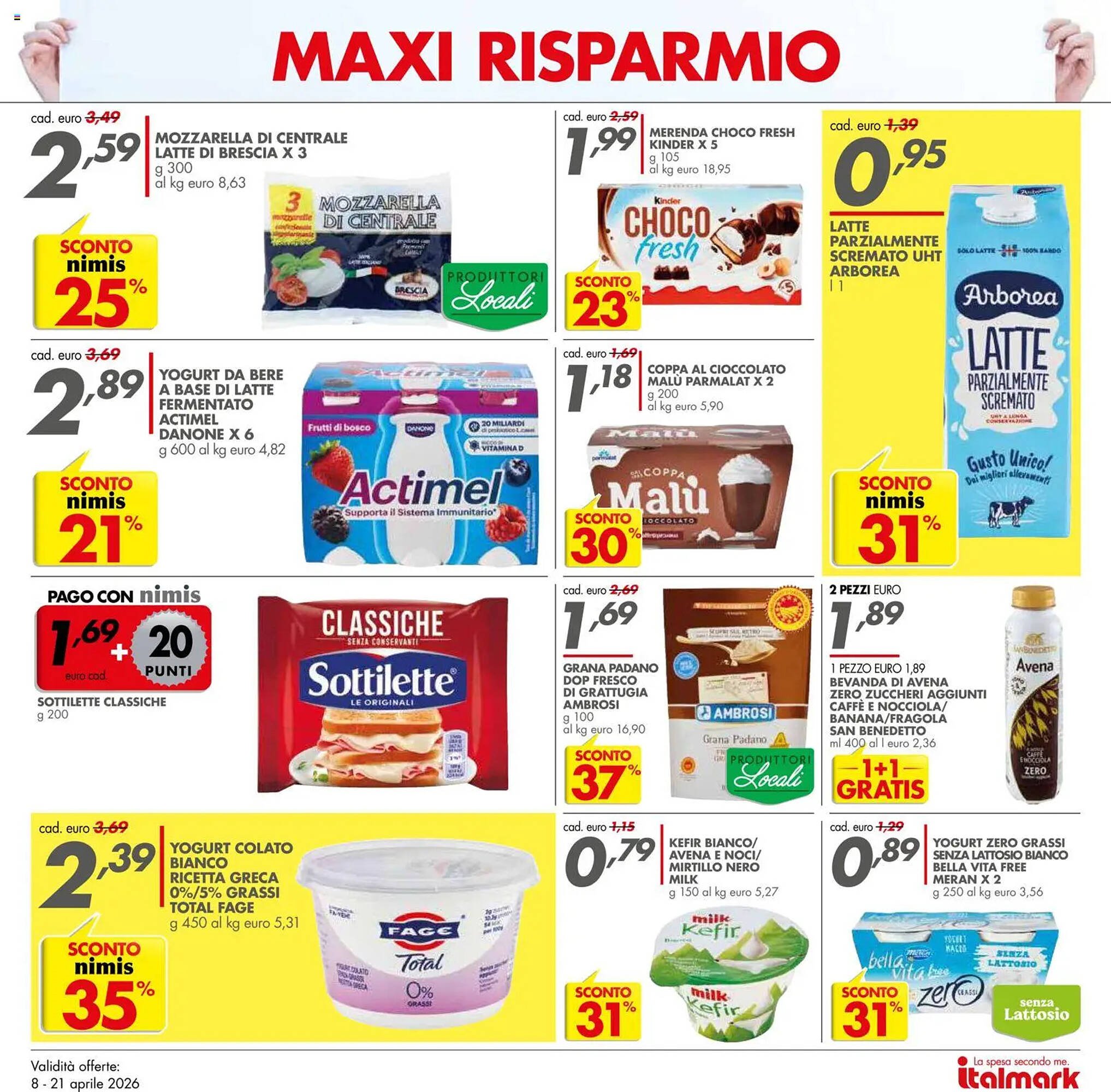 Volantino Italmark (2026-04-08 - 2026-04-21)
