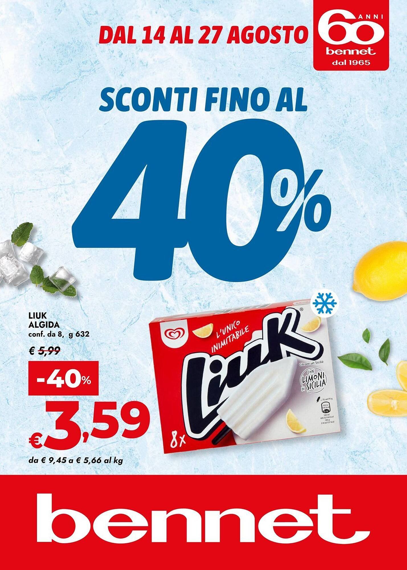 Volantino Bennet (2025-08-14 - 2025-08-27)