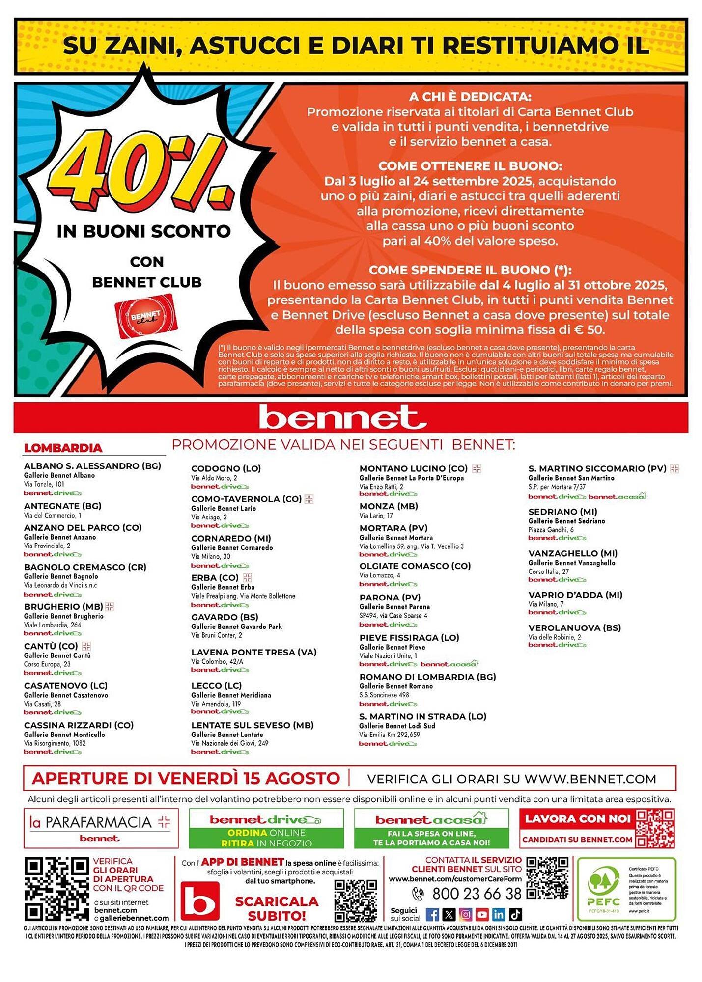 Volantino Bennet (2025-08-14 - 2025-08-27)