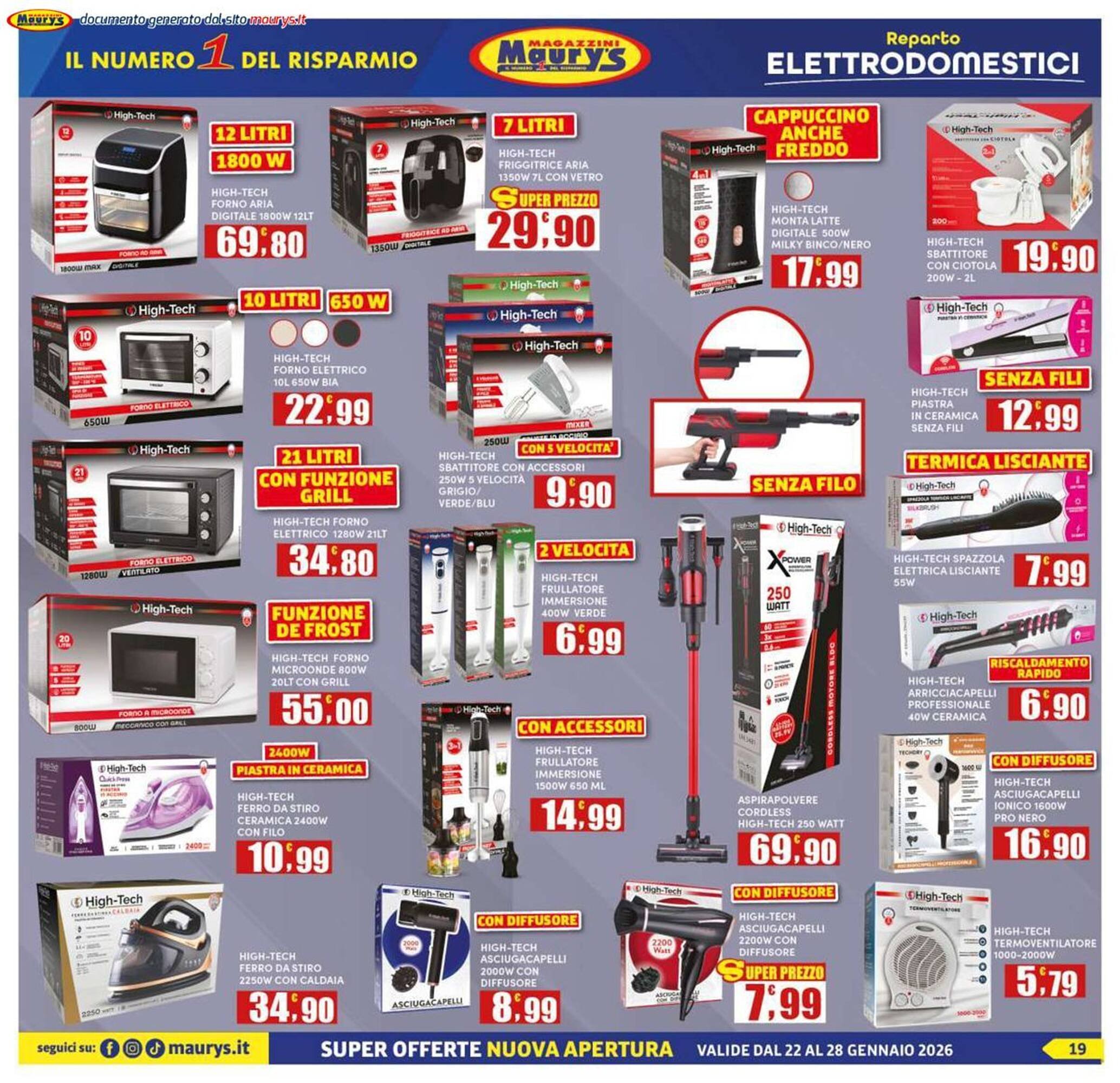 Volantino Maury's (2026-01-22 - 2026-01-28)